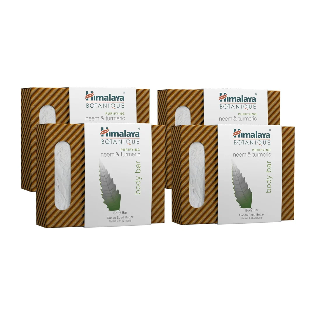 Purifying Neem & Turmeric Body Bar - Image 4