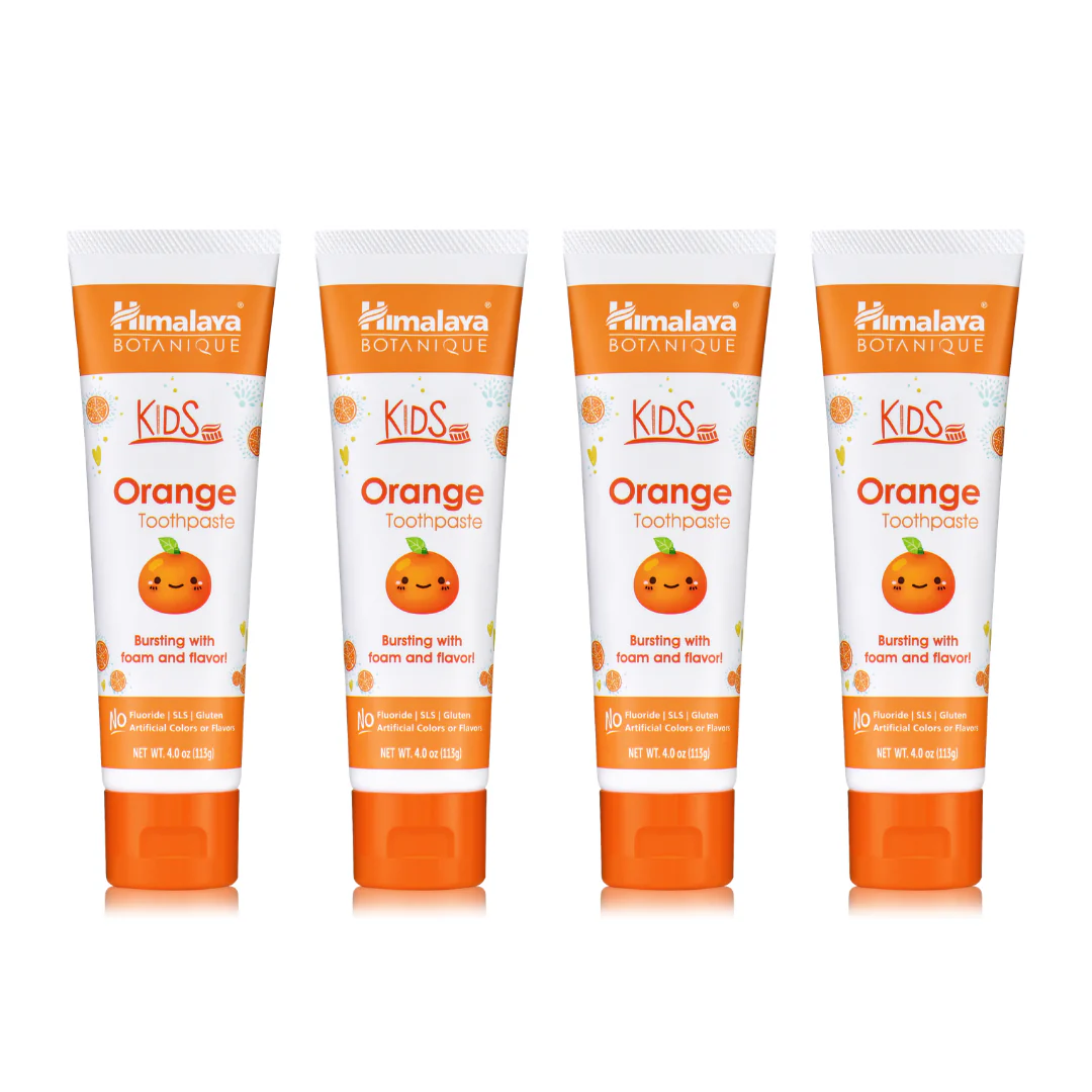 Kids Orange Toothpaste - Image 4