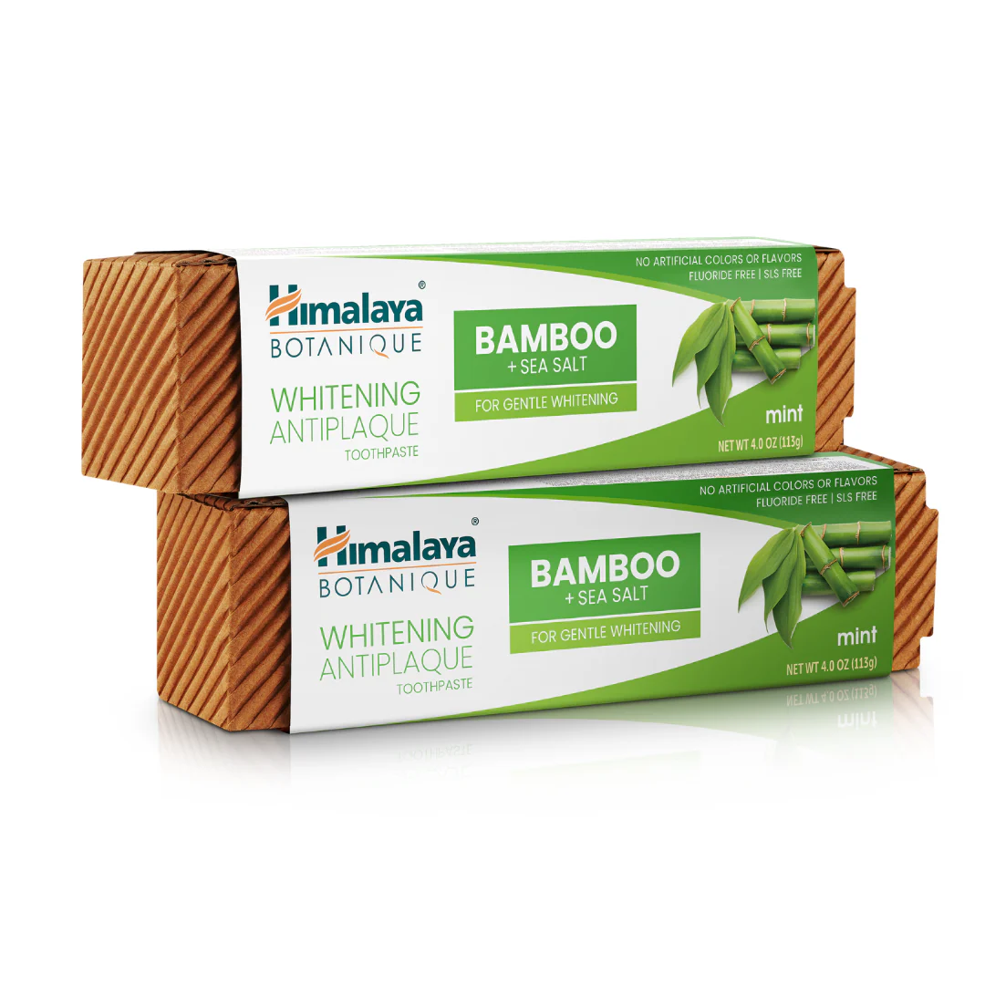 Whitening Antiplaque Bamboo & Sea Salt Mint Toothpaste - Image 3