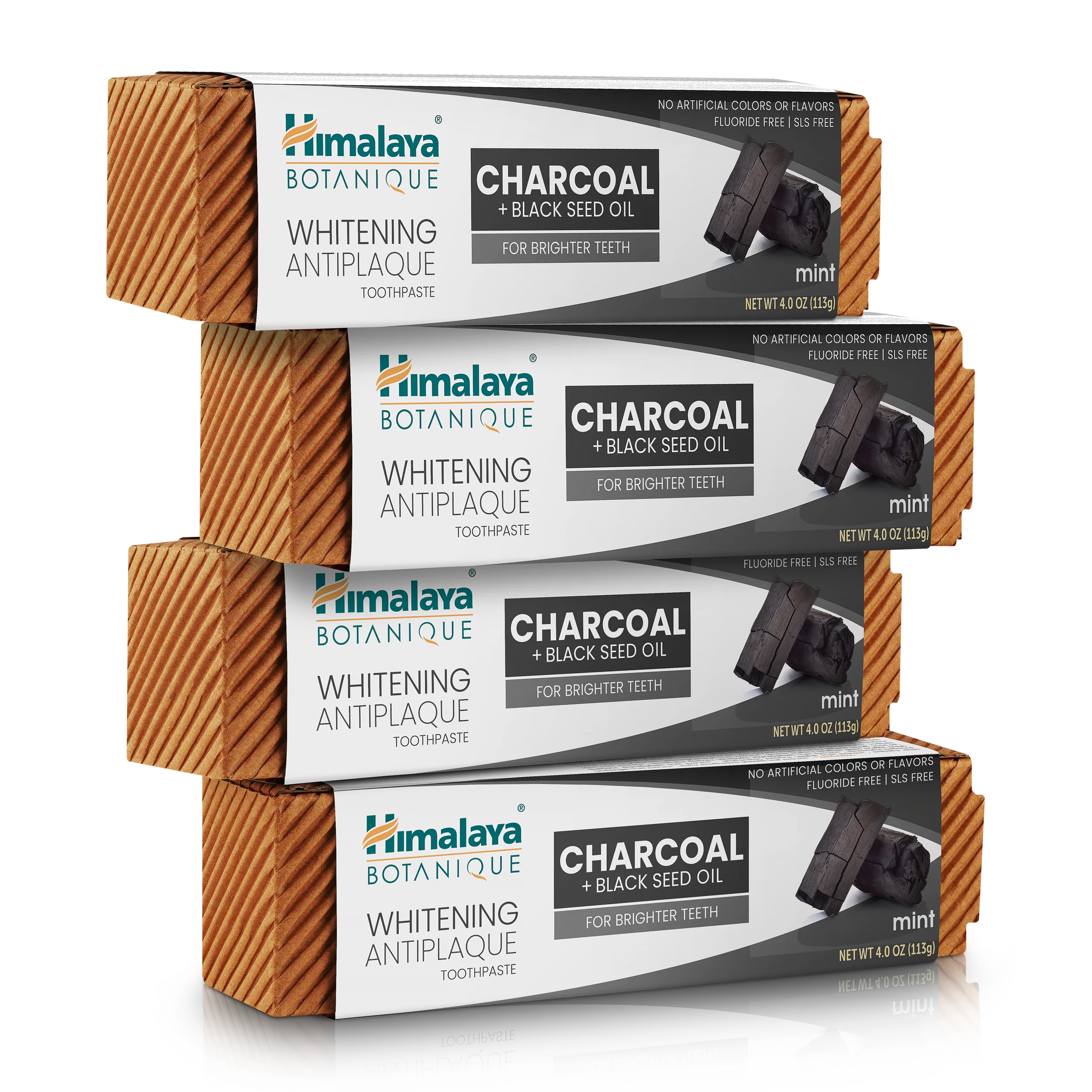 Whitening Antiplaque Charcoal & Black Seed Oil Mint Toothpaste - Image 4