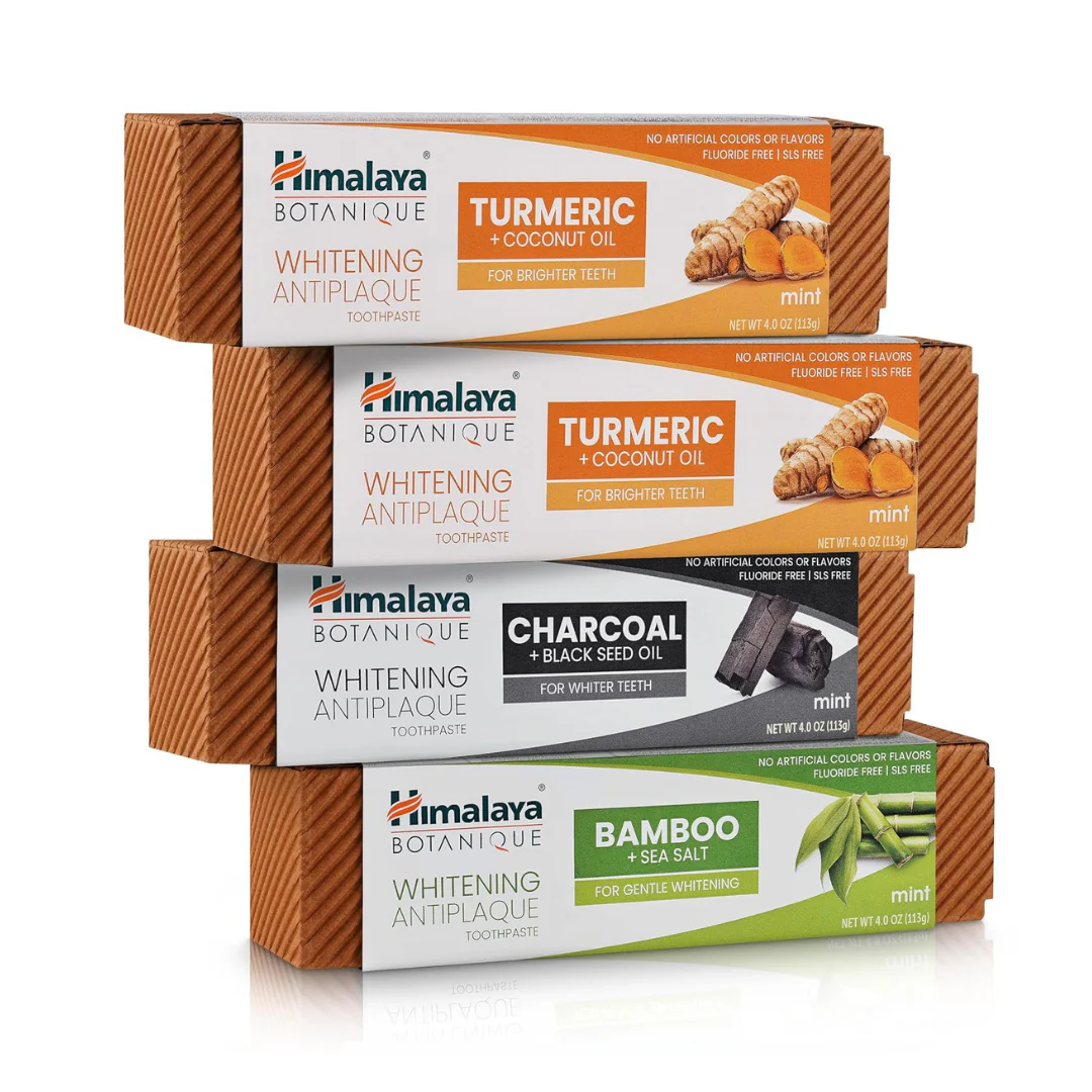 Whitening Antiplaque Turmeric & Coconut Oil Mint Toothpaste - Image 5